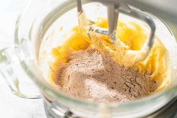 Chocolate Ginger Sugar Cookie Dough for Baking
