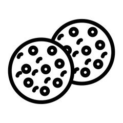 Cookie Vector Design Icon Style