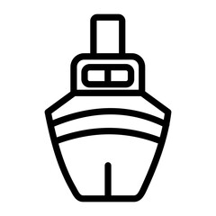 Port Vector Design Icon Style