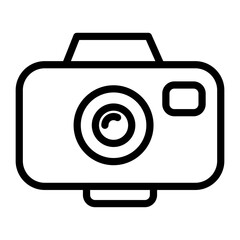 Camera Vector Design Icon Style