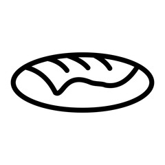 Loaf Vector Design Icon Style