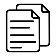 Documents Vector Design Icon Style