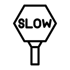 Slow Vector Design Icon Style
