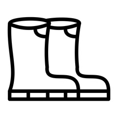 Boots Vector Design Icon Style