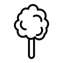 Cotton Candy Vector Design Icon Style