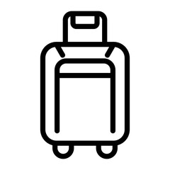 Luggage Vector Design Icon Style