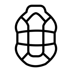 Life Raft Vector Design Icon Style