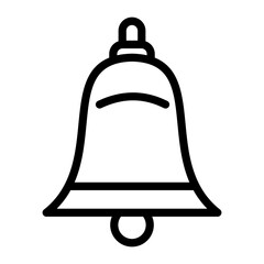Bell Tower Vector Design Icon Style
