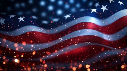 Independence Day greeting card