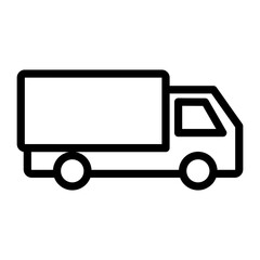 Delivery Truck Vector Design Icon Style