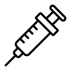 Syringe Vector Design Icon Style