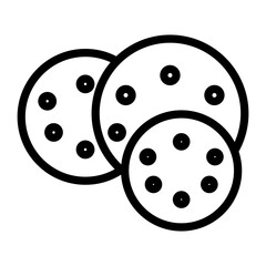 Cookies Vector Design Icon Style