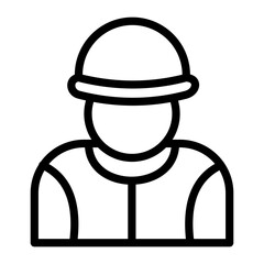 Fireman Vector Design Icon Style