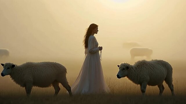 Female shepherd