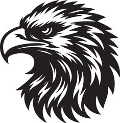 head of eagle