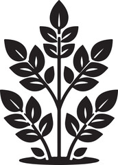 silhouette of a tree