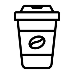 Coffee Takeaway Vector Design Icon Style