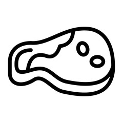 Meat Vector Design Icon Style