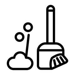 Cleaning Vector Design Icon Style