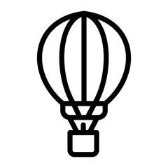 Air Balloon Vector Design Icon Style