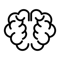 Brain Vector Design Icon Style