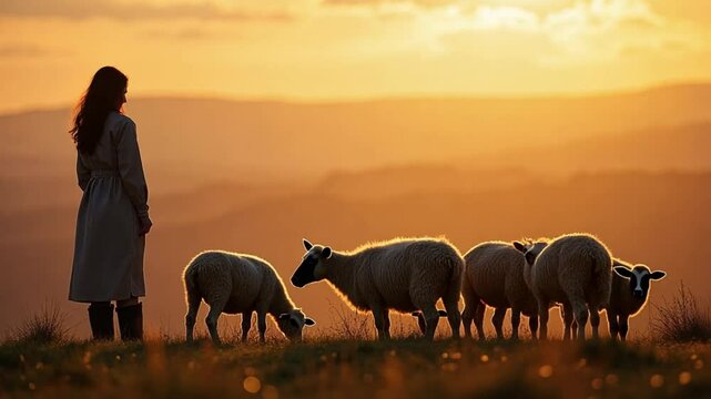 Female shepherd