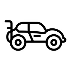 Buggy Car Vector Design Icon Style