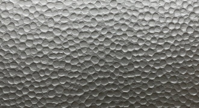 Hammered Metal Texture: Close-up shot of a hammered metal surface, showcasing a textured pattern of raised bumps and dimples. The metallic sheen reflects light.