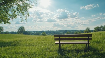 An outdoor view of a serene landscape, representing the calm and spiritual peace of Sabbath rest