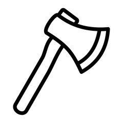 Old Axe Vector Design Icon Style