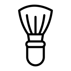 Shaving Brush Vector Design Icon Style
