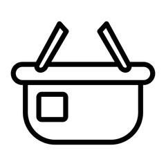 Basket Vector Design Icon Style