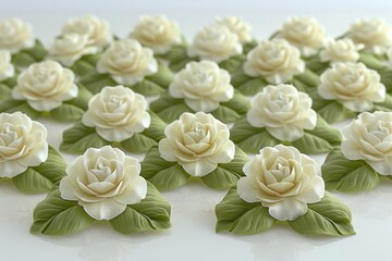 Obraz premium bouquet of light yellow roses