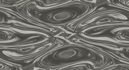 Abstract Liquid Marble Swirl: A captivating abstract background featuring a swirling pattern of liquid marble in shades of black and white, creating a mesmerizing and hypnotic effect.