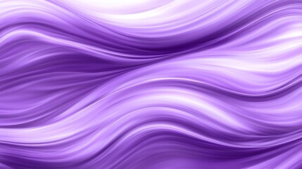 Fototapeta premium Abstract Lavender And Purple Background With Smooth Lines And Waves. Flowing Soft Gradient Color