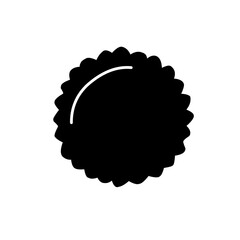 Crown caps silhouette vector