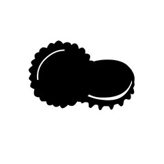 Crown caps silhouette vector