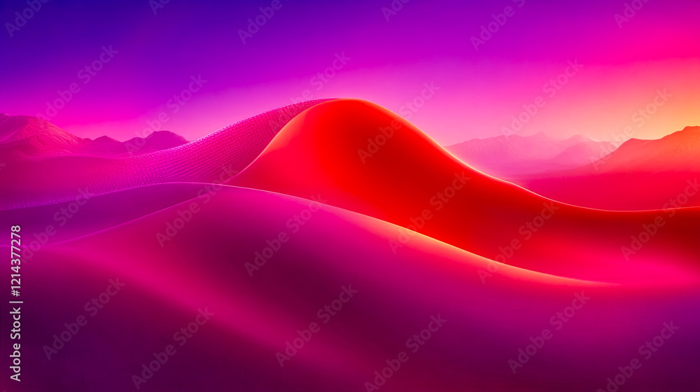 Poster abstract colorful wave pattern background with a geometric design.