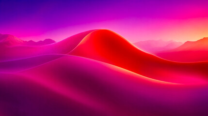 Abstract colorful wave pattern background with a geometric design.