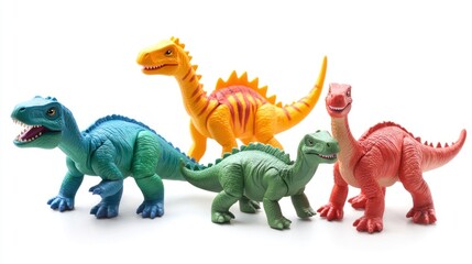 Fototapeta premium dinosaur toys