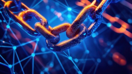 Blockchain Analytics Tools with High Contrast Lighting