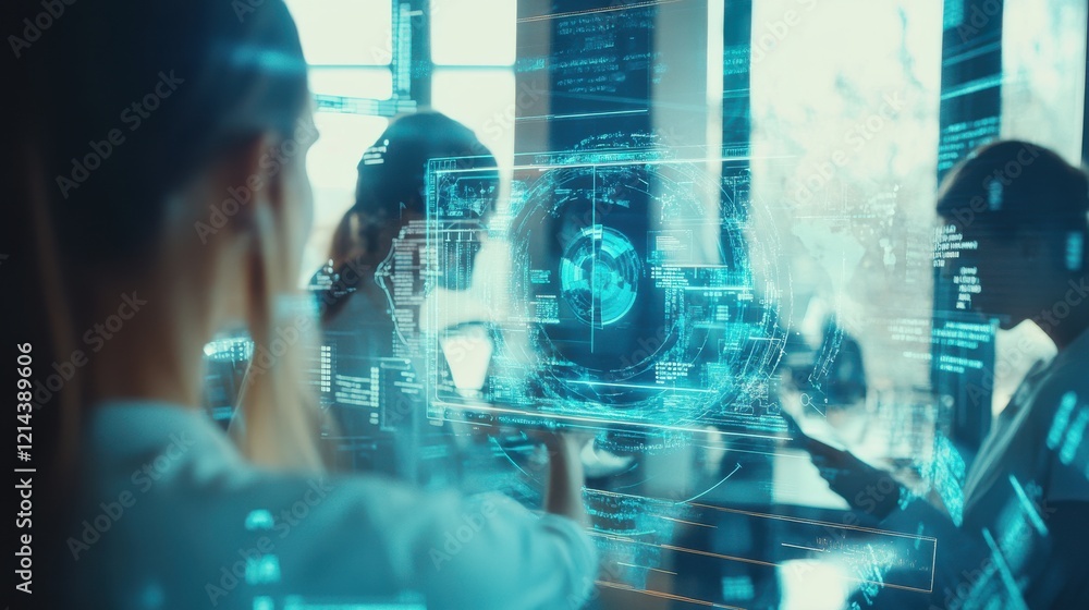 Poster control systems in an automated office environment
