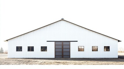 Obraz premium Farm warehouse