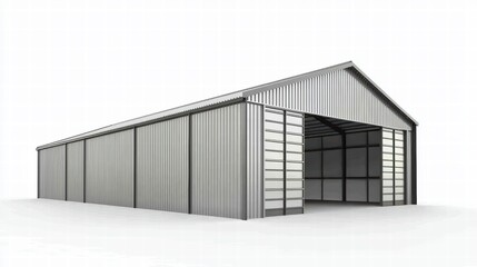 Steel Garage Building