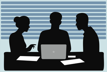 business meeting in the office