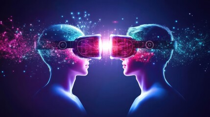 Futuristic Augmented Reality Glasses Concept