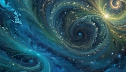 Obraz premium abstract fractal background
