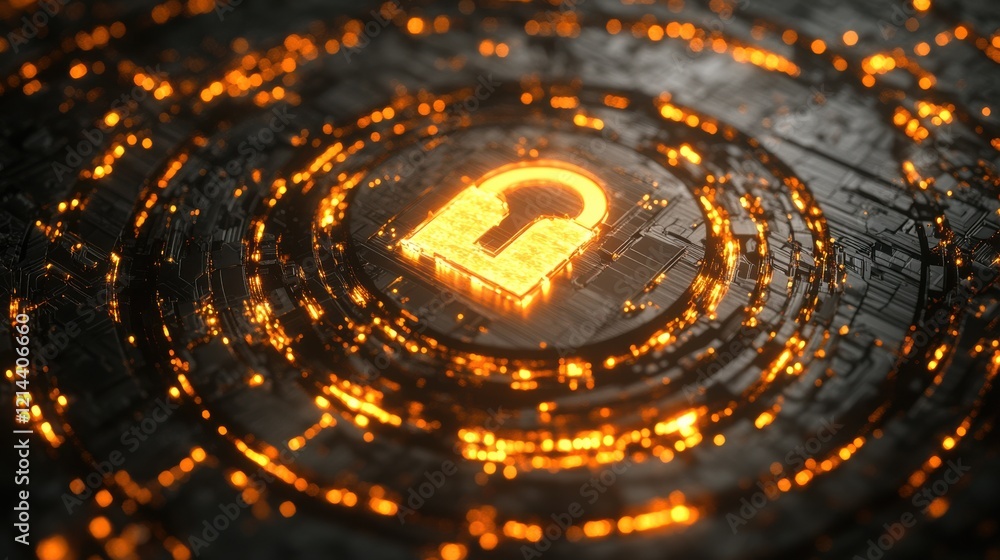 Aufkleber minimalist security testing visualization concept