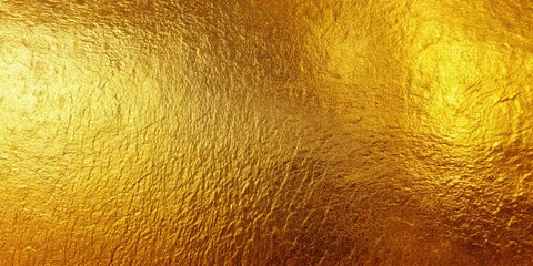 Naklejka premium Luxurious Golden Texture Background: Rich Yellow and Orange Gold Surface