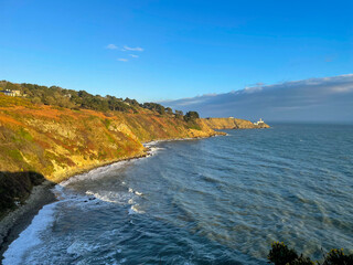 howth lighthouse dublin ireland